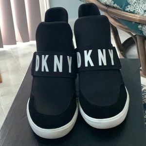 DKNY wedge shoes